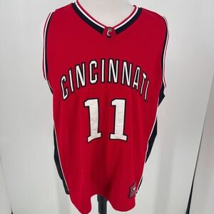 Cincinnati Bearcats #11 NCAA Basketball Jersey MENS Colosseum Sports SIZE XL